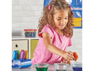 Развивающая игрушка "Моя первая лаборатория. Пипетки с подставкой"  (6 элементов)