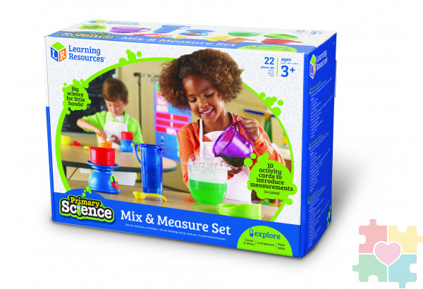 Развивающая игрушка "Моя первая лаборатория.Смешиваем и измеряем"  (22 элемента)