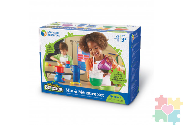 Развивающая игрушка "Моя первая лаборатория.Смешиваем и измеряем"  (22 элемента)