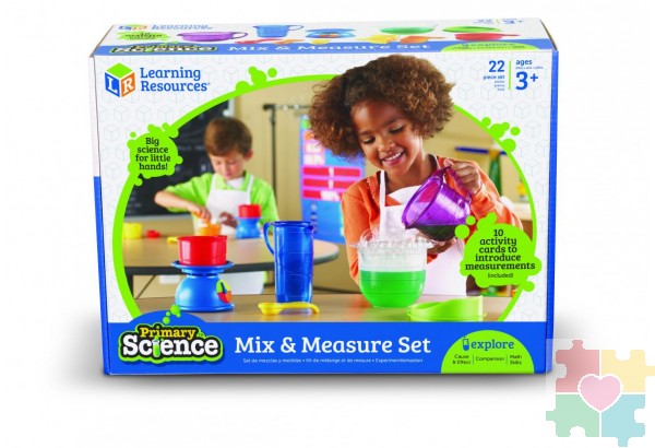Развивающая игрушка "Моя первая лаборатория.Смешиваем и измеряем"  (22 элемента)