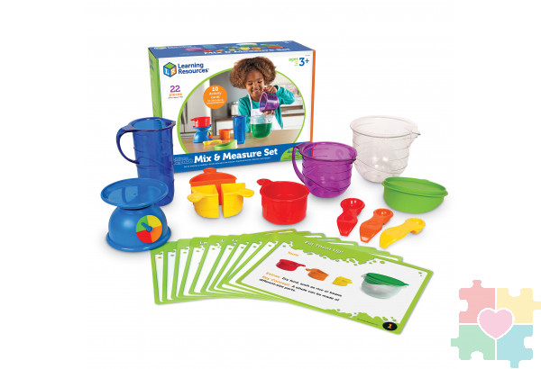 Развивающая игрушка "Моя первая лаборатория.Смешиваем и измеряем"  (22 элемента)