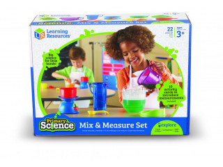 Развивающая игрушка "Моя первая лаборатория.Смешиваем и измеряем"  (22 элемента)