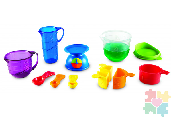 Развивающая игрушка "Моя первая лаборатория.Смешиваем и измеряем"  (22 элемента)