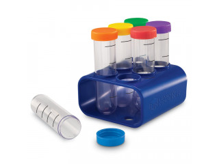 Развивающая игрушка "Моя первая лаборатория. Колбы с подставкой" (6 элементов)