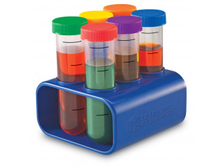 Развивающая игрушка "Моя первая лаборатория. Колбы с подставкой" (6 элементов)