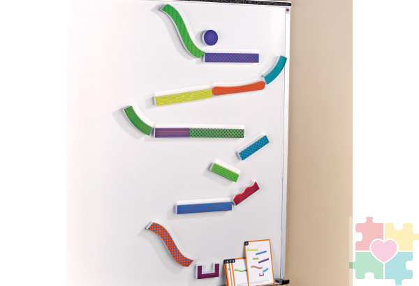 "Магнитный конструктор Дорожка для шариков марблс" (29 элементов)