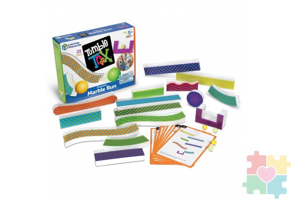 "Магнитный конструктор Дорожка для шариков марблс" (29 элементов)