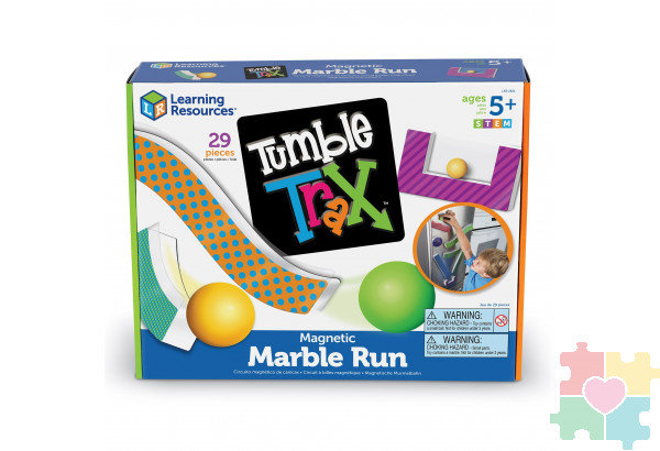 "Магнитный конструктор Дорожка для шариков марблс" (29 элементов)