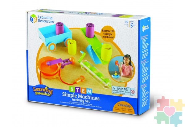 Развивающая игрушка "Простые механизмы. СТЕМ"   (19 элементов)