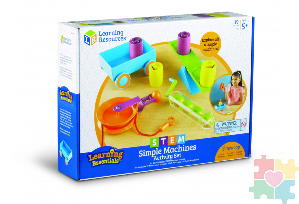 Развивающая игрушка "Простые механизмы. СТЕМ"   (19 элементов)