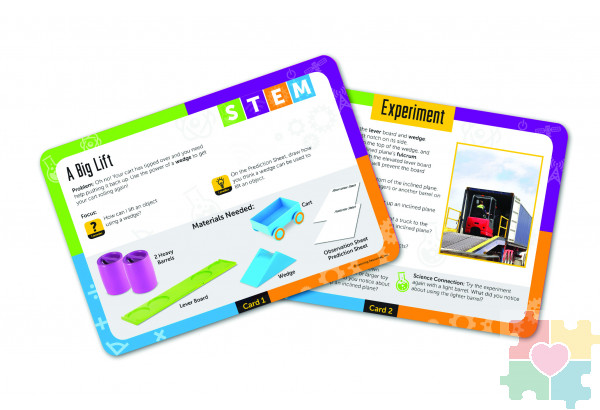 Развивающая игрушка "Простые механизмы. СТЕМ"   (19 элементов)