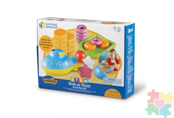 Развивающая игрушка "Плавание или погружение" (32 элемента)