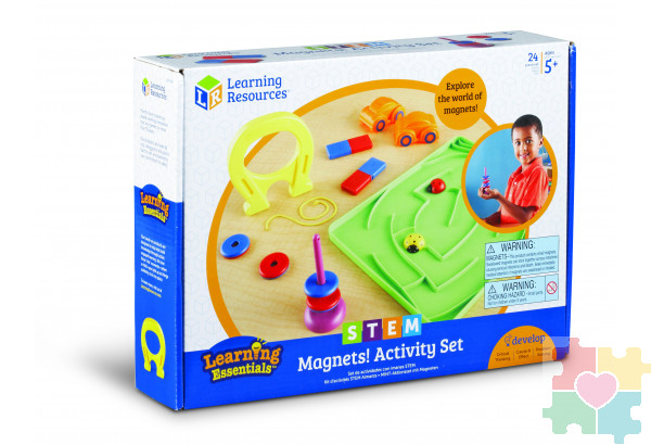 Развивающая игрушка "Магнетизм. СТЕМ"   (24 элемента)