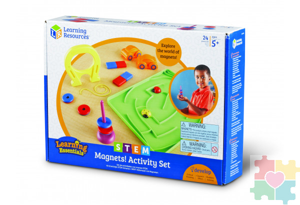 Развивающая игрушка "Магнетизм. СТЕМ"   (24 элемента)