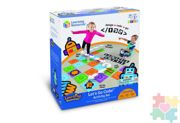 Развивающая игрушка "Найди код"  (напольная, 50 элементов)