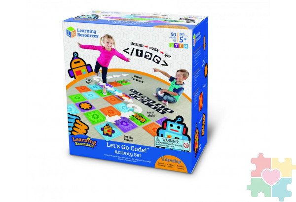 Развивающая игрушка "Найди код"  (напольная, 50 элементов)