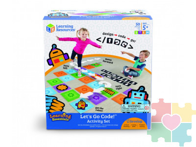 Развивающая игрушка "Найди код"  (напольная, 50 элементов)