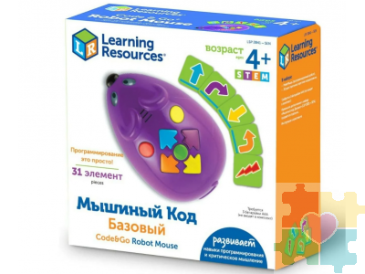 Развивающая игрушка "Мышиный код Базовый. Основы программирования"  (31 элемент)