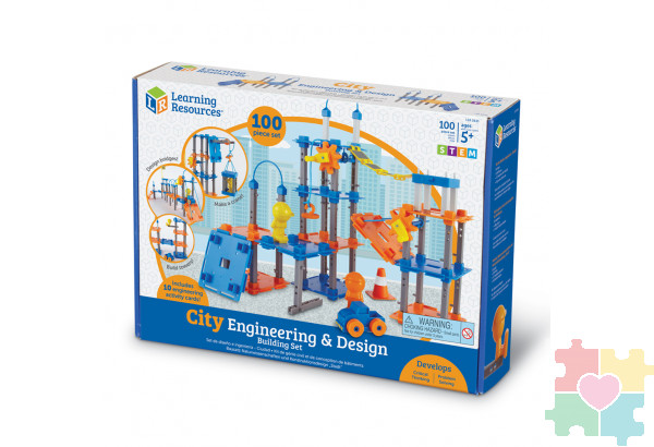 Конструктор "Инженеры будущего", с карточками  (100 элементов)