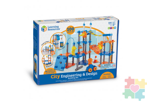 Конструктор "Инженеры будущего", с карточками  (100 элементов)