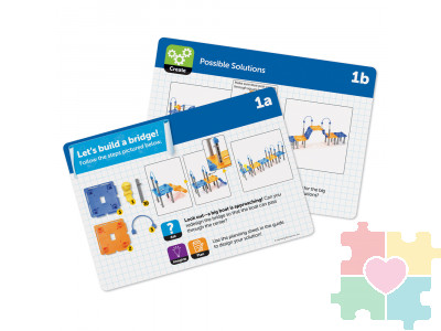 Конструктор "Инженеры будущего", с карточками  (100 элементов)