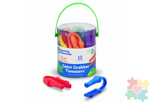 Развивающая игрушка «Щипчики-Крокодильчики»  (12 элементов)