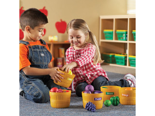 Развивающая игрушка «Овощи и фрукты. Большая сортировка» (30 элементов)