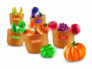 Развивающая игрушка «Овощи и фрукты. Большая сортировка» (30 элементов)