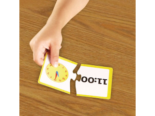 Развивающая игрушка "Учимся определять время"  (41 элемент)