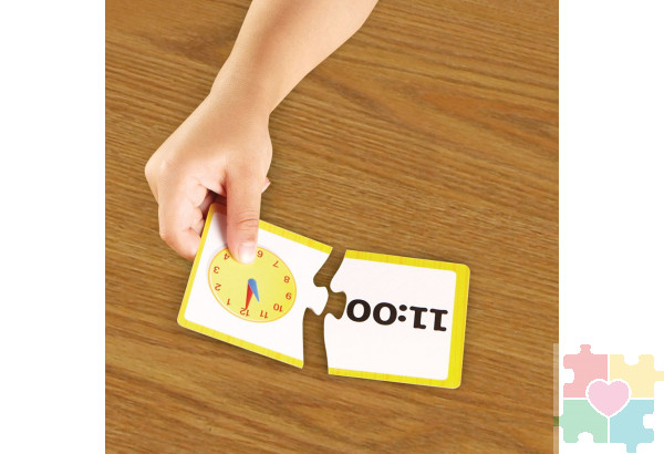 Развивающая игрушка "Учимся определять время"  (41 элемент)