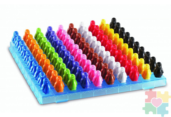 Развивающая игрушка  "Пингвины на льдине" (110 элементов)