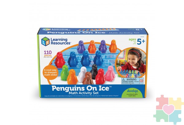 Развивающая игрушка  "Пингвины на льдине" (110 элементов)