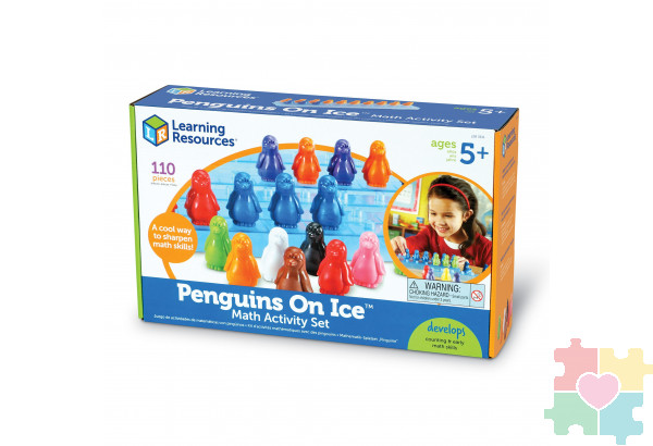 Развивающая игрушка  "Пингвины на льдине" (110 элементов)