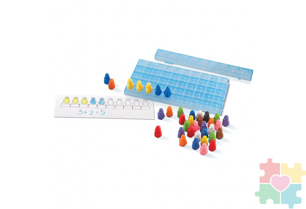 Развивающая игрушка  "Пингвины на льдине" (110 элементов)