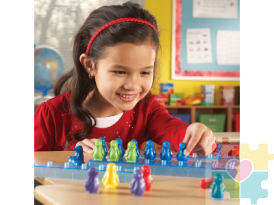 Развивающая игрушка  "Пингвины на льдине" (110 элементов)