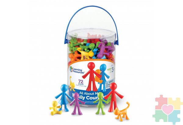 Развивающая игрушка "Фигурки Моя семья" (72 элемента)