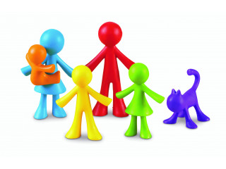 Развивающая игрушка "Фигурки Моя семья" (72 элемента)