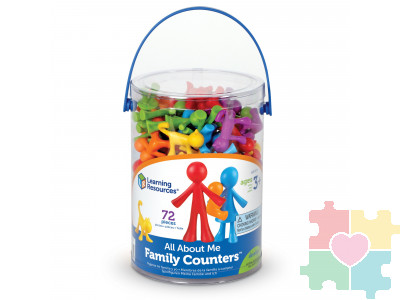 Развивающая игрушка "Фигурки Моя семья" (72 элемента)