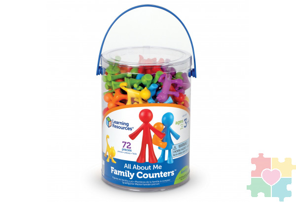 Развивающая игрушка "Фигурки Моя семья" (72 элемента)