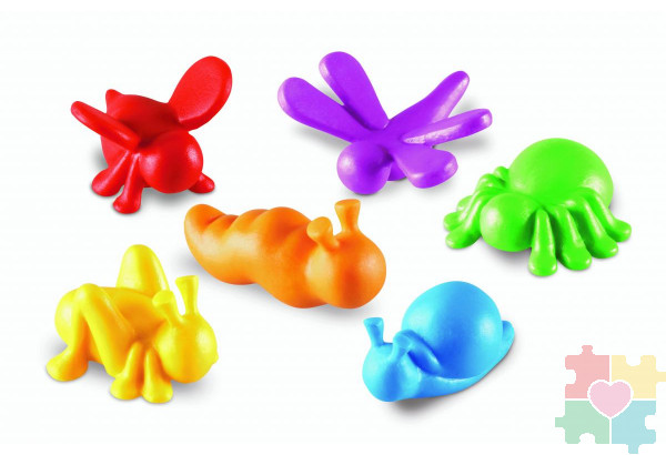 Развивающая игрушка "Фигурки Мир насекомых"  (72 элемента)