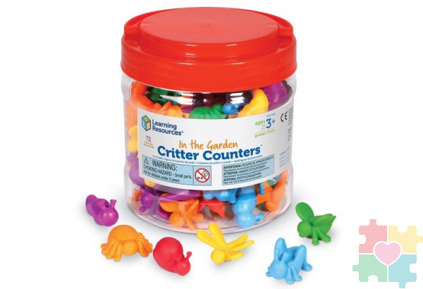 Развивающая игрушка "Фигурки Мир насекомых"  (72 элемента)