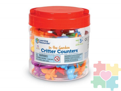 Развивающая игрушка "Фигурки Мир насекомых"  (72 элемента)