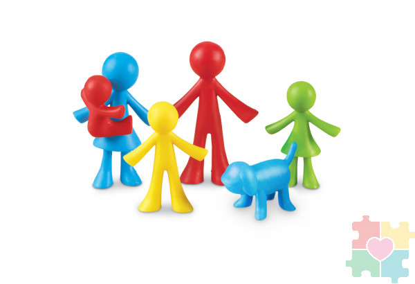 "Набор фигурок Моя семья"  (24 элемента)