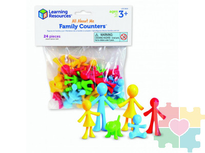 "Набор фигурок Моя семья"  (24 элемента)