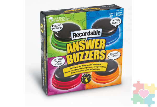 Гигантские кнопки "Запиши свой звук" (4 элемента)