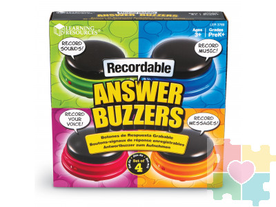 Гигантские кнопки "Запиши свой звук" (4 элемента)