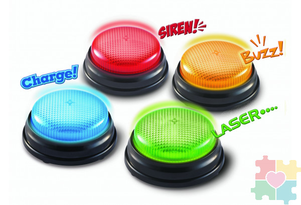 Гигантские кнопки "Свет и звук" (4 элемента)