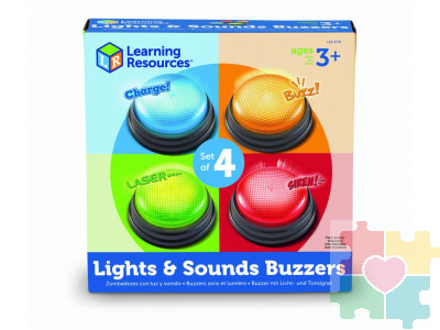 Гигантские кнопки "Свет и звук" (4 элемента)