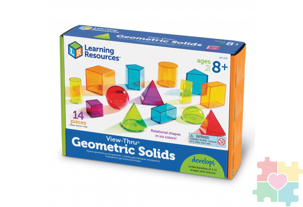 Развивающая игрушка  "Геометрические фигуры"  (14 элементов)