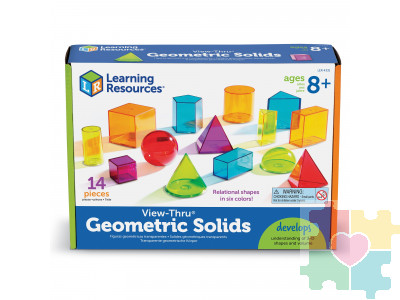 Развивающая игрушка  "Геометрические фигуры"  (14 элементов)